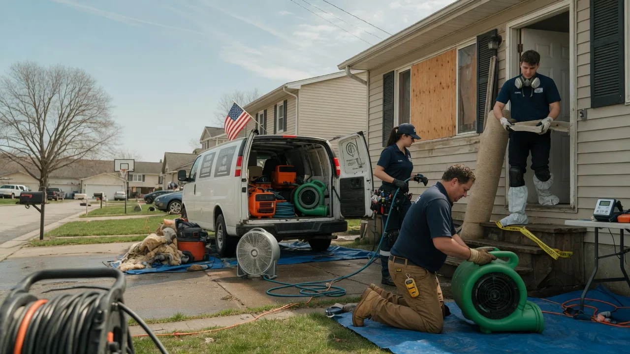 Water Damage Restoration in Arlington, WI near me
